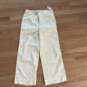 NWT Gap hi-rise wide leg crop pant size 4